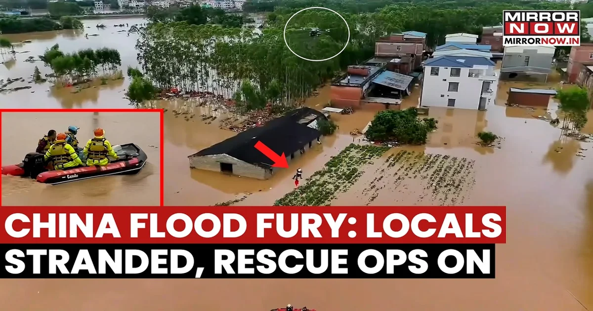 Drones Save Lives in China Floods: Heavy-Lift UAVs Airlift People and Supplies When Roads Vanish