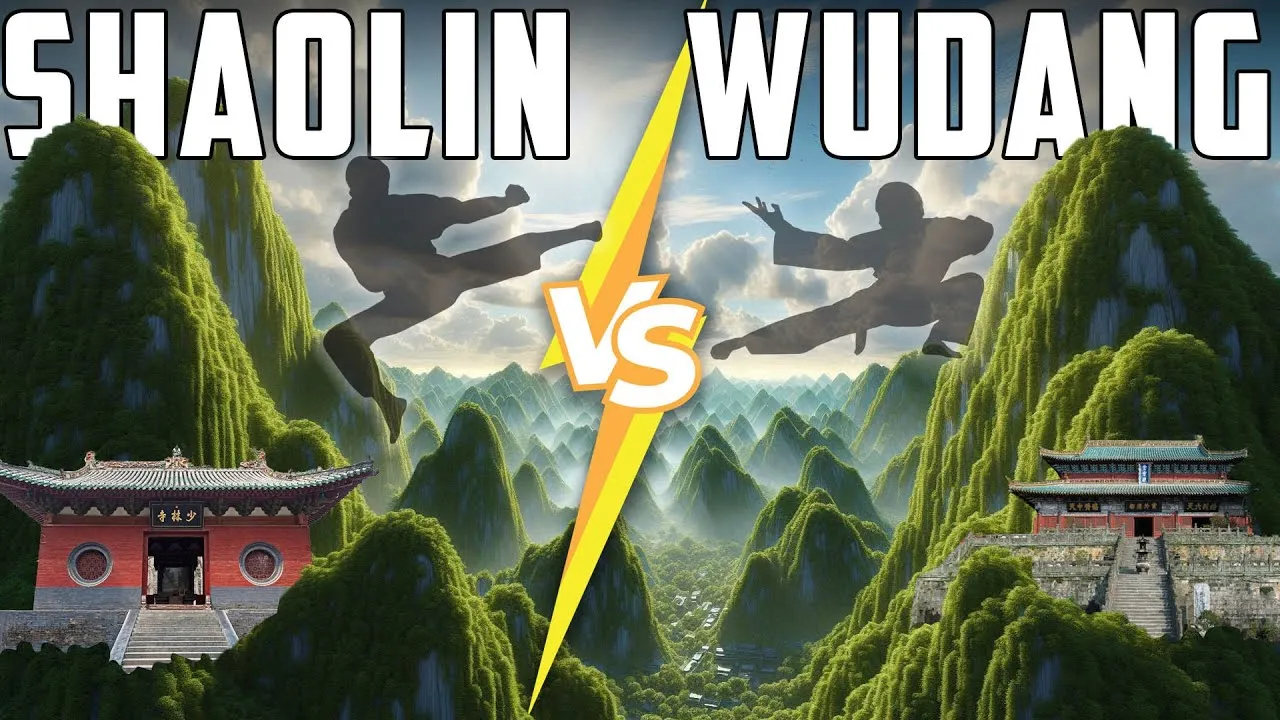 Shaolin vs Wudang: The Eternal Rivalry of Chinese Martial Arts